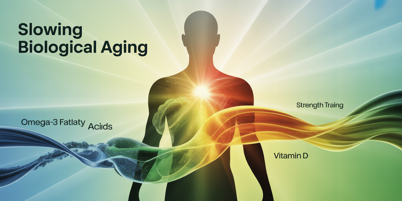 Suplementos de Omega-3: La Clave para Frenar el Envejecimiento Biológico