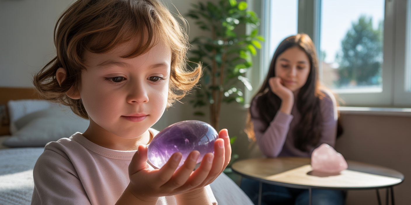Sanación con Cristales para Niños y Adolescentes: Edad y Seguridad