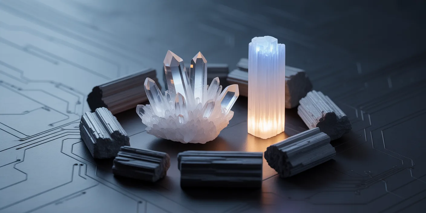 Cristales para Desintoxicación Tecnológica: Protección contra Campos Electromagnéticos EMF